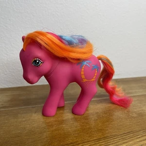 My little Pony Hot Pink Tropical Ponies Pina Colada Palmen Vintage 1987 - Bild 1 von 15