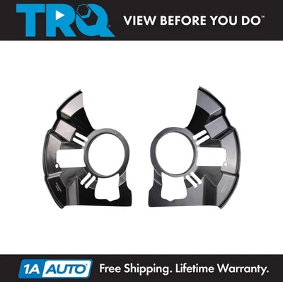 Juego de protector antipolvo de freno delantero TRQ para Mazda CX-7 2007-2015 CX-9 2007-2012 Foto 1 de 4