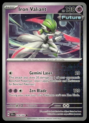 SV05: Temporal Forces #079/162 Iron Valiant - Image 1 of 2