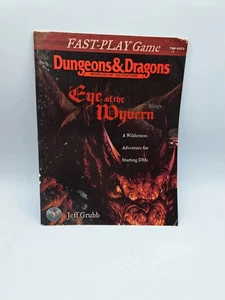 Dungeons And Dragons Worlds Of Adventure 1999 Eye Of The Wyvern tapa dura - Imagen 1 de 4