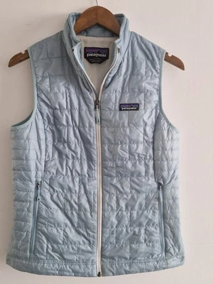 PATAGONIA NANO PUFF VEST Blue Puffer Gilet/Vest Size S - Image 1 of 4