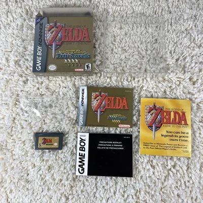 Legend of Zelda: A Link to the Past Four Swords (Nintendo GBA 2002) Complete CIB - Image 1 of 4