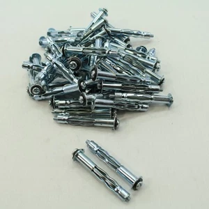 50 Metallics Long Hollow Wall Anchors 5/8"- 1-3/16" Grip Range 3/16" Screw 1005 - Bild 1 von 3