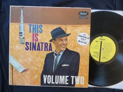 Frank Sinatra-"This Is Sinatra Volume 2" LP,1958,Promo,DJ Label,Sticker,EX Disc - Image 1 of 4