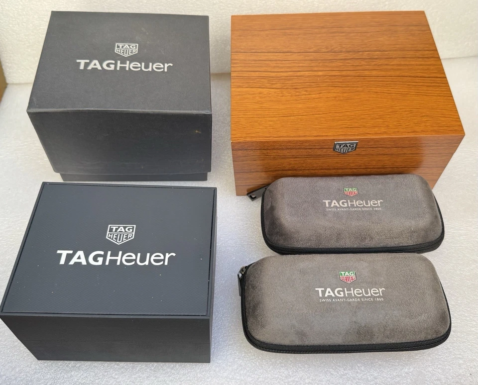 TAG Heuer Box. Authentic Tag Heuer Watch boxes. Original/Genuine Swiss Made - Image 1 of 4