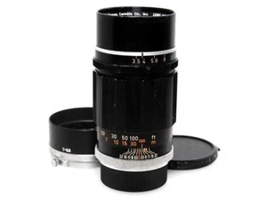 Canon 135mm F3.5 Leica L Screw Mount Telephoto Lens Excellent from Japan F/S - Picture 1 of 3