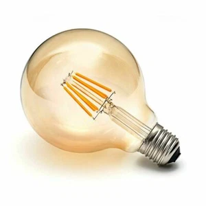 E27 LED Glühbirne Glühlampe Edison Filament Lampe Vintag Birne Retro Warmweiß 6W - Bild 1 von 6