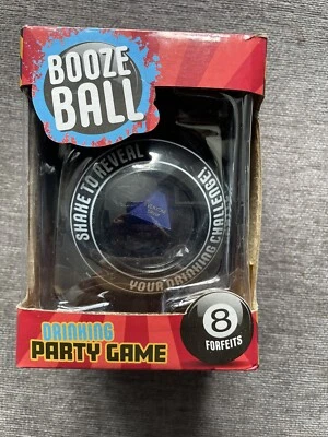 Booze Ball, Drinking Games, Over 18, Adults, 8 Ball, Drinking Party Game - Image 1 of 4