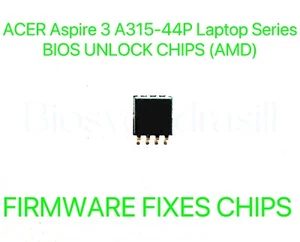 ACER Aspire 3 A315-44P Laptop Series, ADMIN NO PASSWORD FIRMWARE FIXES BIOS CHIP - Picture 1 of 1