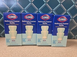 4 Boxes CLOROX BATHROOM FOAMER REFILLS 8 Total Refills FRESH SCENT NIB - Picture 1 of 5