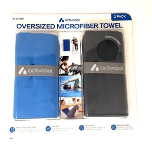 Toalla de microfibra Activcool de gran tamaño - 30""x60"" (2 piezas) - Imagen 1 de 6