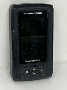 Humminbird PiranhaMax 4 Fishfinder Head Unit Untested As Is - Picture 1 of 7