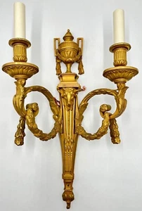 Vaughan Design - Paris Wall Light Louis XV Style Bronze Gilt Finish Retail $4778 - Picture 1 of 12