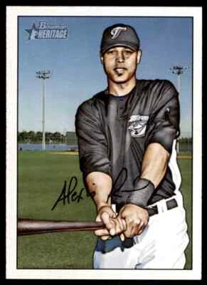 2007 Bowman Heritage Alex Rios Toronto Blue Jays #180 - Image 1 of 2