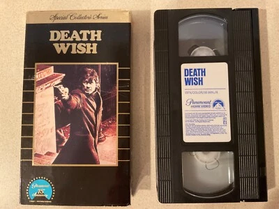Death Wish (VHS, 1986) Charles Bronson, Vincent Gardenia, Hope Lance - Image 1 of 3