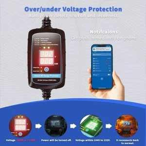 P2 Smart RV Surge Protector 30 Amp - Smart RV Energy Monitor - EPO Bluetooth - Picture 1 of 7