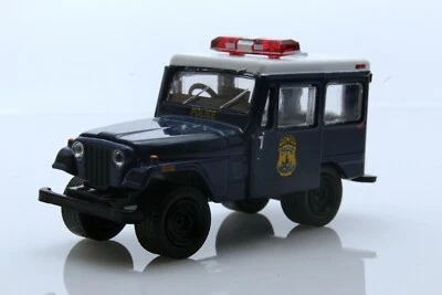 1974 Jeep DJ-5 Indianapolis Indiana Police Car 1:64 Scale Diecast Model - Image 1 of 4