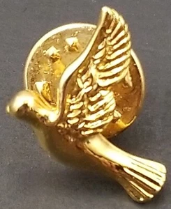 Dove of Peace Tack Pin Holy Spirit Christian Symbol Global Peace Anti-War Hope - Picture 1 of 4
