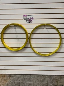 Super Mini 19" &16" 32 Hole Yellow Wheel set - Bild 1 von 1