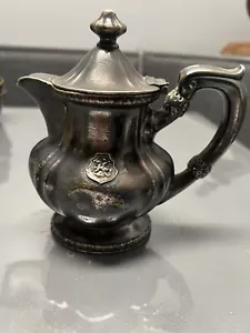 Vintage Silver Soldered Creamer Pitcher , Prince George Hotel - Picture 1 of 5