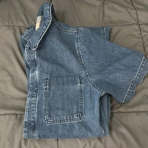 Everlane Denim Jumpsuit Medium Wash Size 10 - Picture 1 of 11
