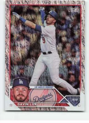 2023 Topps Foilboard Hobby #247 Gavin Lux NM-MT 405/426 Dodgers - Image 1 of 2