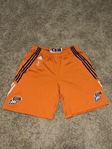 Adidas Phoenix Mercury WNBA Authentic Climacool Basketball Shorts Orange XL L-4