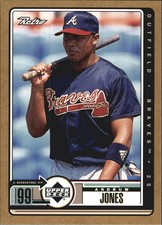 1999 (BRAVES) Upper Deck Retro Gold #9 Andruw Jones /250