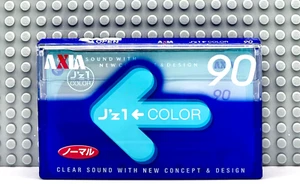 AXIA J'Z 1 COLOR 90 2002 TYPE I BLANK CASSETTE TAPE (1) (SEALED) - Picture 1 of 3