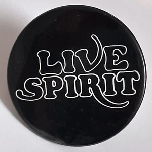 RARE vintage 1978 SPIRIT Live promo pin band button badge Randy California - Picture 1 of 2