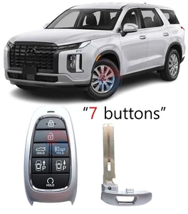 Genuine OEM FOB Smart Key 95440 S8600 (7 Button) for Hyundai Palisade 23~25 - Picture 1 of 6