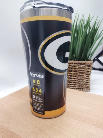 Tervis - Rush 20oz Stainless Steel tumbler - NFL - Green Bay Packers Cover