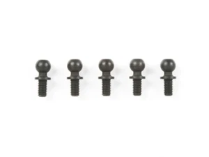 Tamiya Hop-Up 5x5mm Hard Hex Head Ball Head Connector (Black) (5 pcs) #53968 - Picture 1 of 1