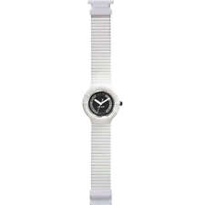 Womens Wristwatch HIP HOP CRYSTAL HWU0071 Small 32mm Silicone White Swarovski