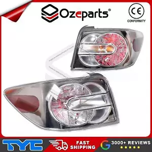 TYC Pair LH Left + RH Right Tail Light Rear Lamp For Mazda CX7 suv ER 2009-2012 - Picture 1 of 6