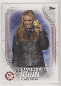 2018 Topps US Olympic & Paralympic Team and Hopefuls Lindsey Vonn #BPV-LV