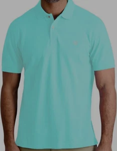 Chaps Men's Polo Shirt - Classic Fit Cotton Collared Short Sleeve Mens Golf Shir - Picture 1 of 6