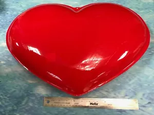 6 Pack Giant Red Hearts Hanging Decoration Wall Plaque Wedding Hen Party Events - Picture 1 of 6