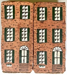 BRICK BOOK ENDS - Picture 1 of 3