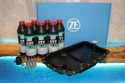 BMW ZF 6HP19 AUTOMATIC TRANSMISSION GEARBOX SUMP PAN FILTER 7L OIL GENUINE KIT - Image 1 of 4