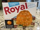 Vintage 1950’s, NOS, Royal Gelatin, Orange Flavor, Great Condition!