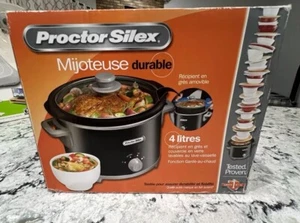 Vintage Proctor Silex - 1.5-Quart Slow Cooker - Black - Picture 1 of 7