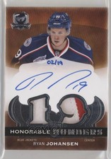 2014-15 Upper Deck The Cup Honorable Numbers /19 Ryan Johansen #HN-RJ Auto