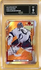 2020 UPPER DECK MVP - COLOURS / CONTOURS - ANDREI VASILEVSKIY - GMA 9  #76/250