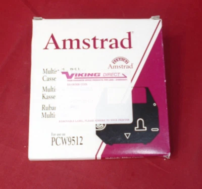 Cassette De Ruban Multistrike Original Amstrad Pour Imprimante PCW 9512 - Photo 1/3
