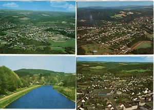 AK Konvolut, 4 x Wissen an der Sieg, u.a. Luftaufnahmen um 1970 - Bild 1 von 2
