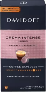 DAVIDOFF CREMA INTENSE Kaffeepads Nespresso - 10 Kapseln - Bild 1 von 1