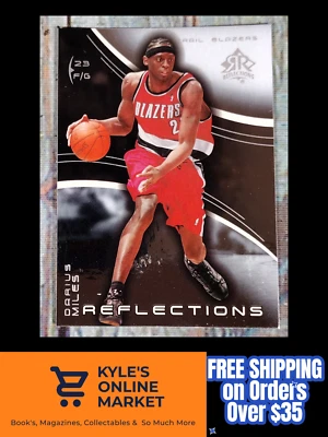 Darius Miles Portland Trail Blazers 2004 Upper Deck Reflections #69 - Image 1 of 4