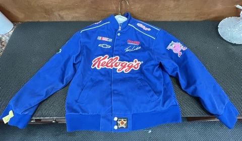 Vintage NASCAR JH Designs Terry Labonte Kellogs Jacket XL c-3 Cover