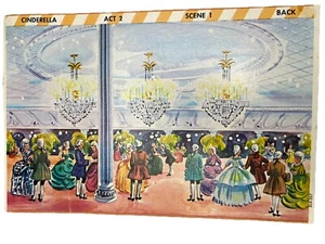 Remco Show Paddle Boat Play Theatre Replacement Cinderella Act 2 Scene 1 Back - Picture 1 of 12